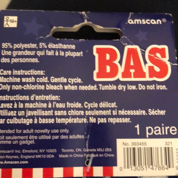 Socks red white and blue - Picture 3 of 3